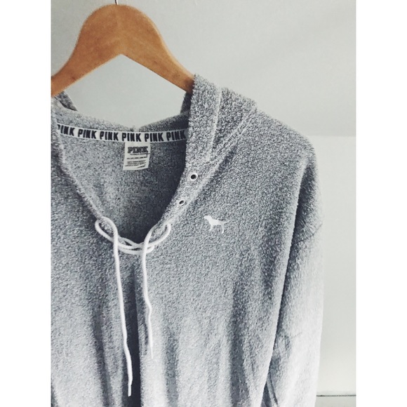 Victoria’s Secret PINK Lace-Up Hoodie - Picture 2 of 8